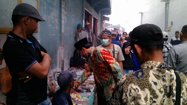 EP saat blusukan di Pelabuhan Kualatungkal