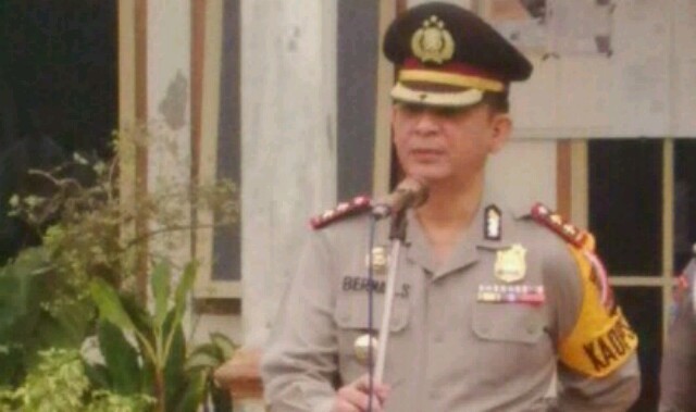 Kapolesta Jambi AKBP Bernard Sibarani