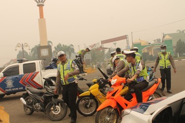 Motor yang diamankan anggota Satlantas Polres Batanghari