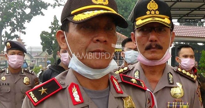 Kapolda Jambi, Brigjen Pol Lutfi Lubihanto.