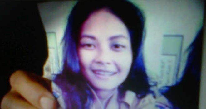 Sindi (15) siswi kelas 2 SMA PGRI 2 Kota Jambi.