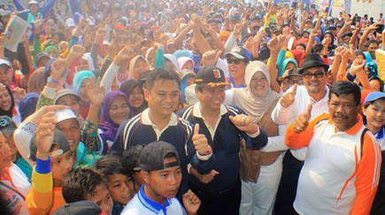 HBA, Sum Indra, Dilla, Gatot dan ribuan masyarakat Tanjab Timur