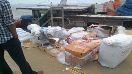 Barang bukti yang diamankan anggota Polair Polda Jambi