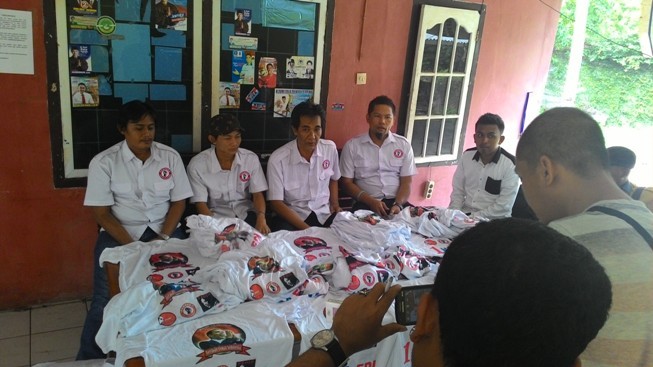 Jumpa pers yang digelar Pospera Senin (10/11) di Media Center Zumi Zola di bilangan Telanai Pura