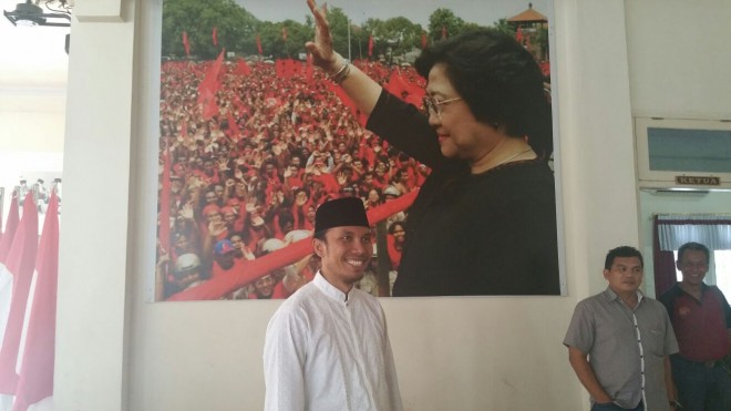 Ketua DPD PDIP Provinsi Jambi yang juga Cawagub Jambi Edi Purwanto