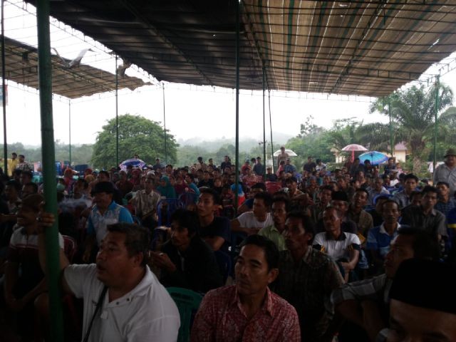 Tausiah dan pengukuham tim Pasangan Sinar di Maro Sebo Ilir