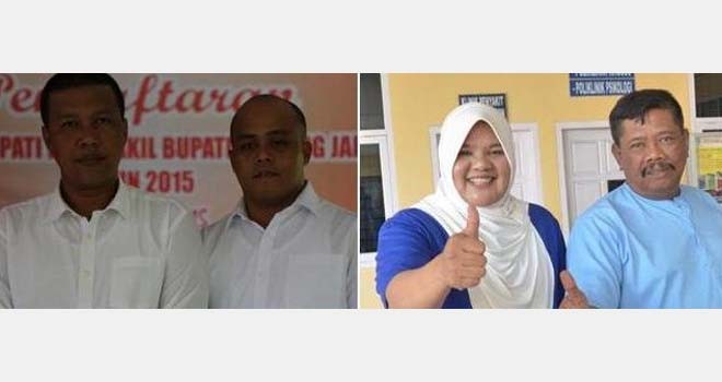 Romi Hariyanto-Robi Nahliansyah (RR) danDilla Hikmah Sari-Gatot Sumarto (DiGas) dalam sebuah kesempatan.