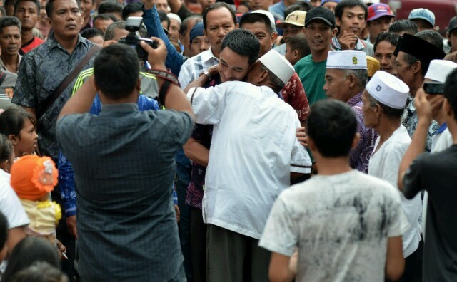 Sambutan Warga Betung Berdarah.