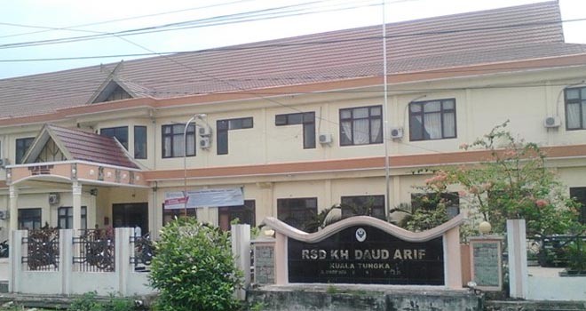 Rarumah sakit Daud Arif Kuala Tungkal.