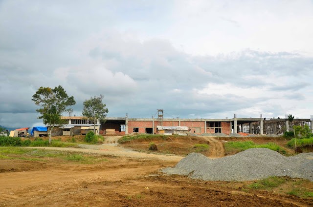 Salah satu kantor yang dibangun di Bukit Tengah Kerinci. Penyidik Kejati Jambi segera tetapkan tersangka kasus ini