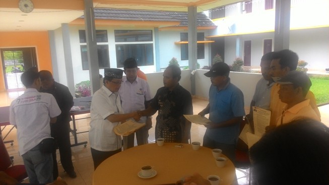 Fachrori Umar menerima dukungan dari Tim Garuda 21