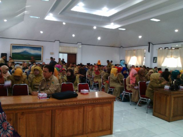 Salah satu acara PNS yang digelar beberapa waktu lalu