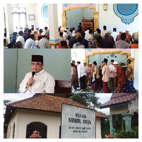 Ivan Wirata bersosialisasi di tengah masyarakat Muaro Jambi