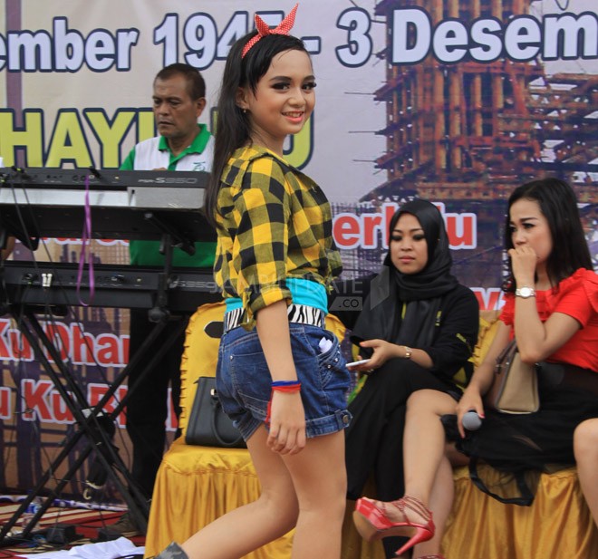 Widia Dana Cinta Parmadineka, dancer cilik berbakat.