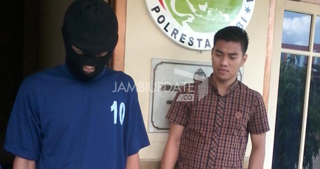 Wibisono alis Tio (23), Bandar narkoba beberapa waktu lalu diringkus anggota Satresnarkoba Polresta Jambi.