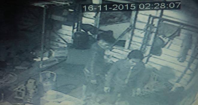 Aksi pelaku yang beberapa waktu lalu terekam CCTV