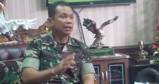 Komandan Korem 042/Garuda Putih, Kolonel Inf Makmur.