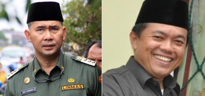Walikota Jambi SY Fasha dan Bupati Merangin Al Haris
