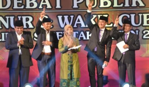 Pasangan Cagub Jambi HBA-EP dan ZZ-FU