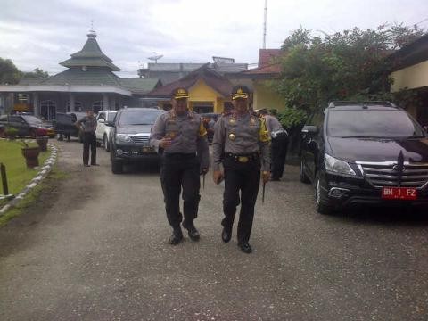 Kapolda saat berada di Merangin  (16/12)