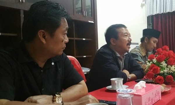 Chumaidi Zaidi, Bambang DH dan Edi Puranto saat mengikuti salah satu acara di DPD PDIP beberapa waktu lalu 