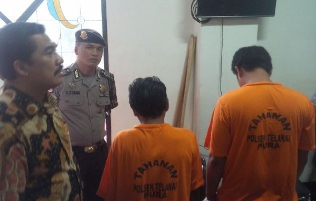 Dua tersangka kasus pembunuhan Oyong 