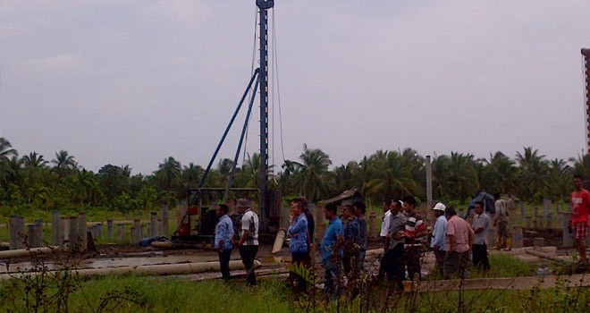 Proyek Sport Center Kuala Tungkal.