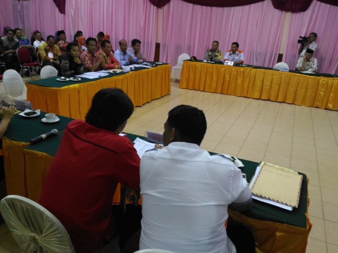 Pleno KPU Provinsi Jambi di Hotel Abadi Jambi (18/12)