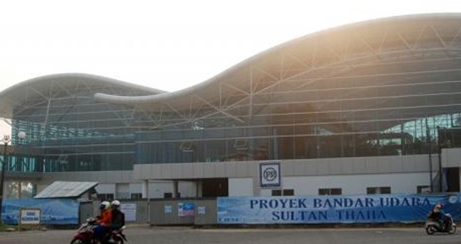 Terminal baru bandara Sulthan Thaha Saifuddin (STS) Jambi.