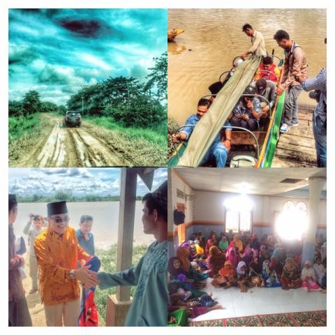 Rangkaian perjalanan IW ke Desa Manis Mato Muaro Jambi