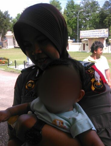 Bayi yang selamat dalam  kecelakaan maut di Merangin 