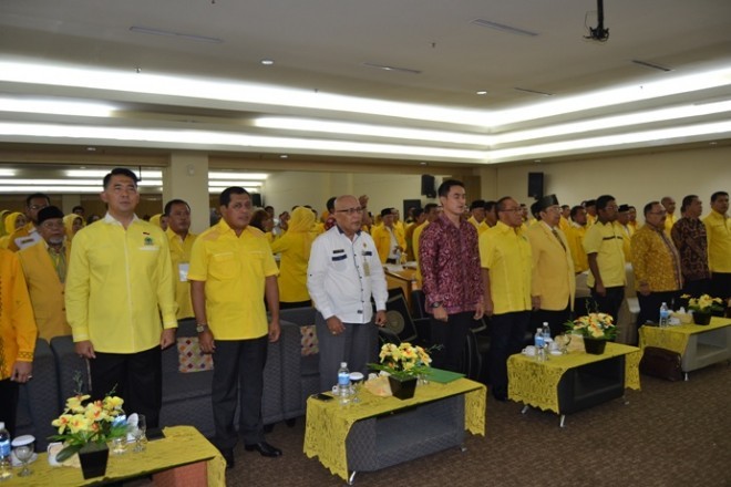 Musda DPD I Golkar Provinsi Jambi beberapa waktu lalu di Novita Hotel Jambi