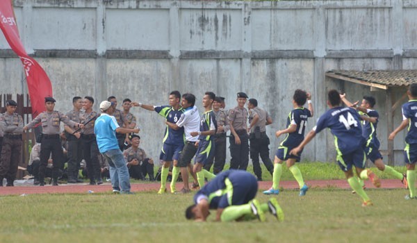 Salah satu pertandingan di ajang Gubernur Cup Jambi tahun lalu 