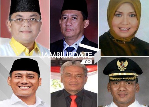 IW, BBS, Masnah Busyro (atas). Doddi Sularso, Agustian Mahir, Kemas Fuad (Bawah)