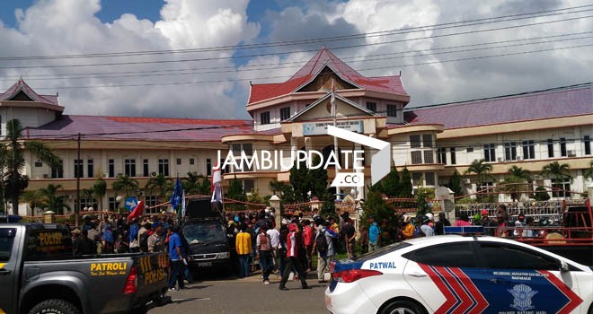 Demo SAD di DPRD Batanghari siang ini (6/1)