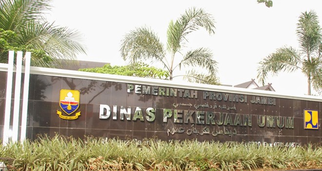 Dinas Pekerjaan Umum (PU) Provinsi Jambi.