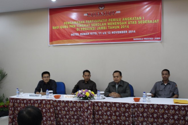 Pimpinan Bawaslu Provinsi Jambi