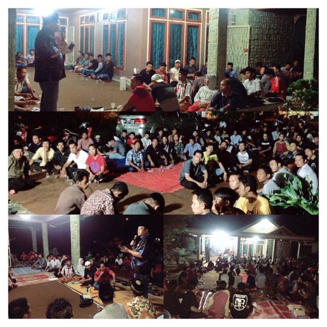 Sillaturrahmi IW di Kelurahan Sengeti bersama pemuda-pemudi Sengeti