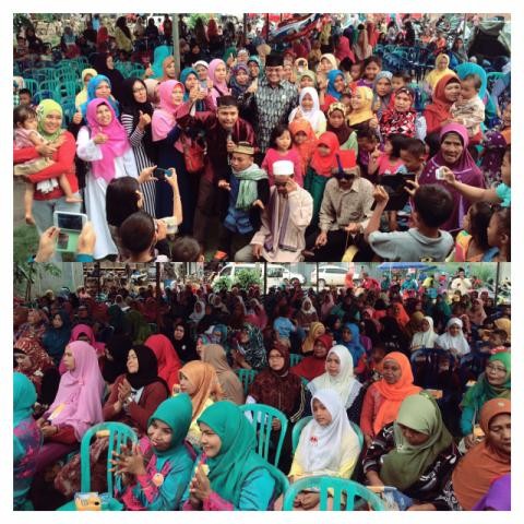 IW memenuhi undangan ibu-ibu BKMT di Kumpeh Ulu