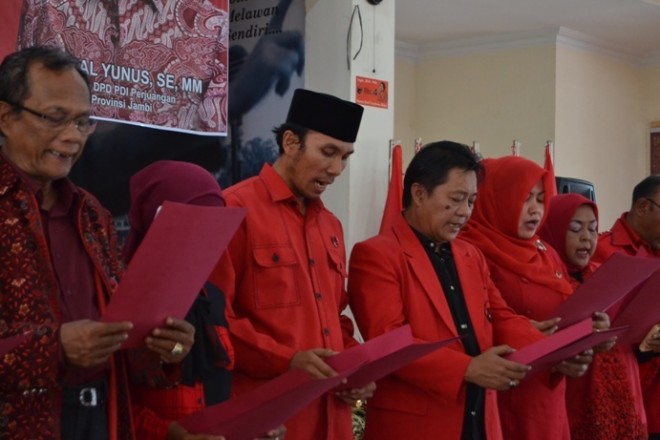 Salah satu acara di DPD PDIP Provinsi Jambi beberapa waktu lalu
