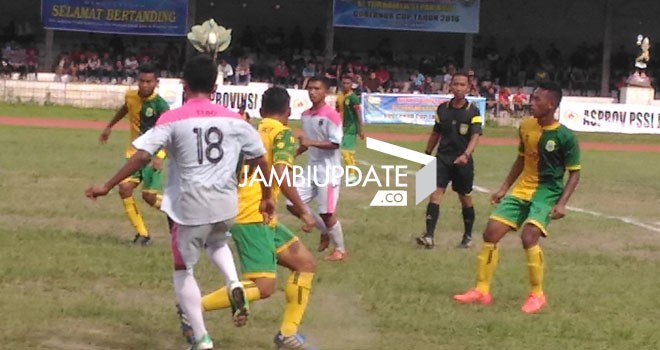 Final Guberur Cup Jambi 2016 antara Tanjabtim kontra Tebo sore ini (24/1) di KONI Jambi