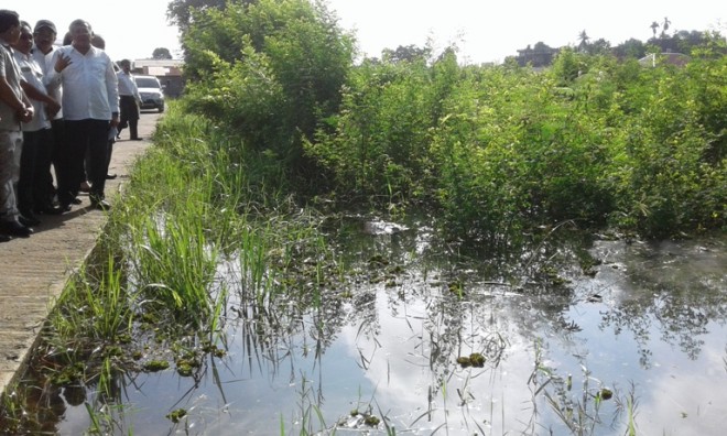 Di dampingi Kepala BWSS Bambang Hidayah, Kementerian PU tinjau Legok