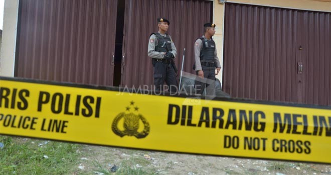 Lokasi meledaknya bom di Pasir Putih.