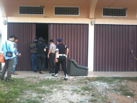 Lokasi meledaknya bom di Pasir Putih