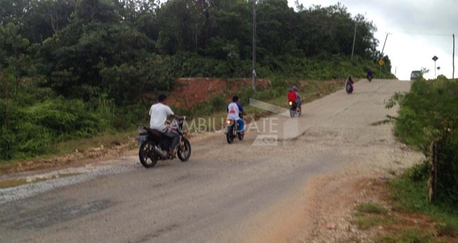Kondisi Jalan Rigid Beton yang ada di Kecamatan Limun.