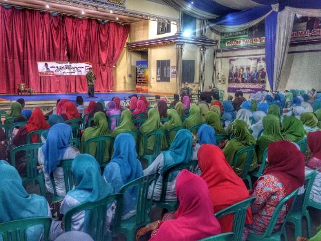 Pengajian akbar BKMT Desa Pematang Gajah, Mendalo Darat dan Mendalo Indah. 