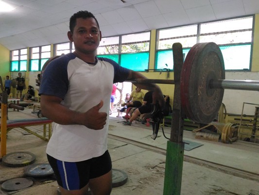 Dedi saat ditemui di sela-sela latihan beberapa waktu lalu