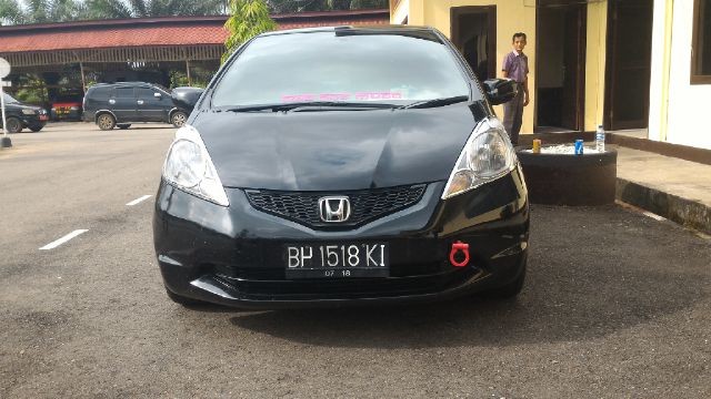 Mobil tersangka saat diamankan anggota Polres Tebo