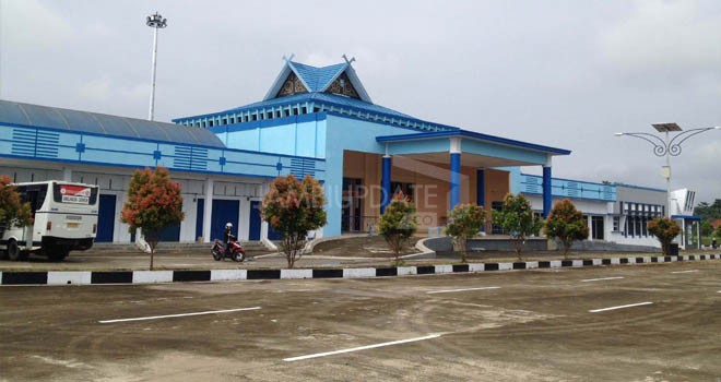 Terminal Sribulan Sarolangun di Desa Bernai Kecamatan Sarolangun.
