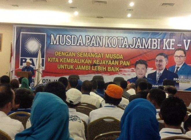Pembukaan Musda DPD PAN Kota Jambi